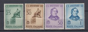 J45989, JL Stamps 1942 italy set mnh #423-6 rossini