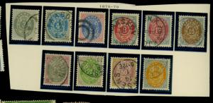 DEnmark #25-34 Used F-VF Cat$269