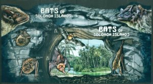 Solomon Is 2013 Bats MS MUH (XL Shipping)
