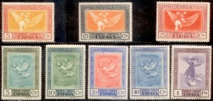 Spain 1930 SC# C18-24,C28 MLH-OG E33