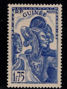 FRENCH GUINEA Scott  153 MH* stamp  expect similar centering