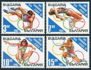 Bulgaria 3870-3873,MNH.Michel 4164-4067. Olympics Atlanta-1996.Pole vault,Track,