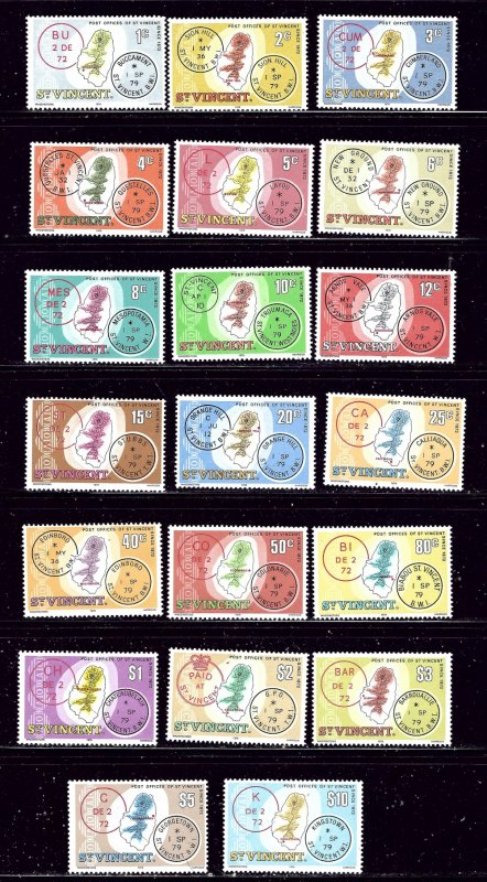 St Vincent 548-67 MNH 1979 Definitive Set