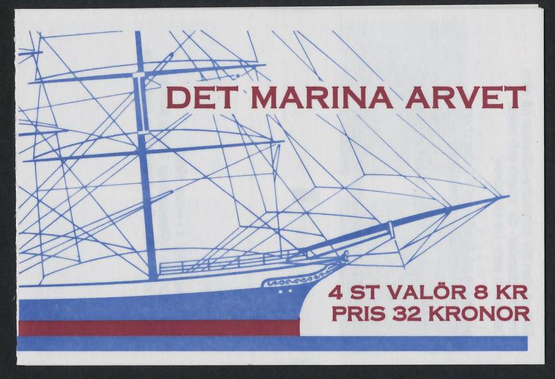 Sweden 2342a Booklet MNH Ships