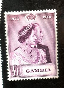 GAMBIA #147 MINT VF OG LH Cat $22