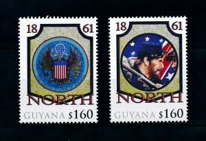 [101663] Guyana 2010 American civil war the North  MNH