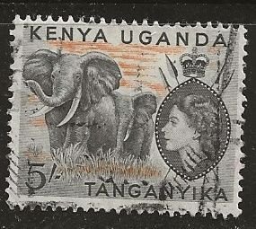 Kenya Uganda  & Tanganyika | Scott # 115 - Used