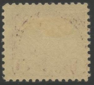 US Sc#571 1922-25 $1 Lincoln Memorial Flat Plate Printing Perf 11 F-VF OG MH