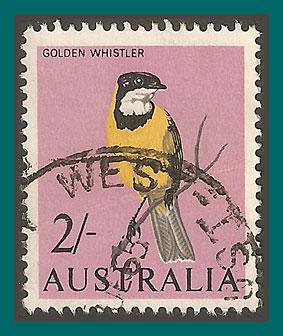 Australia 1965 Golden Whistler, used  370,SG366