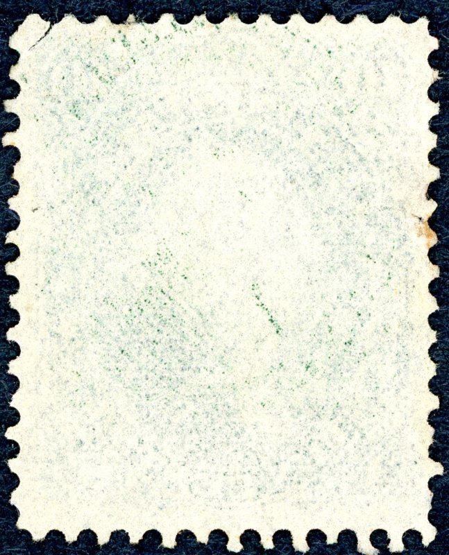 #68 – 1861 10c Washington, yellow green. Used. VF/XF Corner tear.
