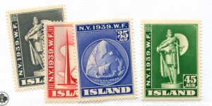 ICELAND  213-16  MNH