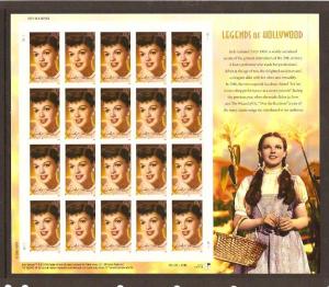 #4077 Judy Garland Full Sheet NH