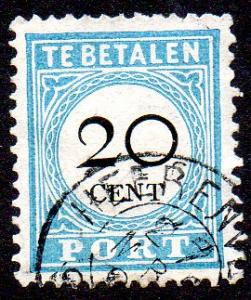 Netherlands  Scott  J10b  Used  