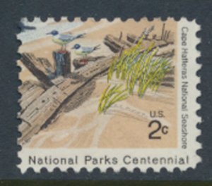 USA SC# 1451  Seashore National Parks  Birds  Gulls  Dunes Used  see scan       
