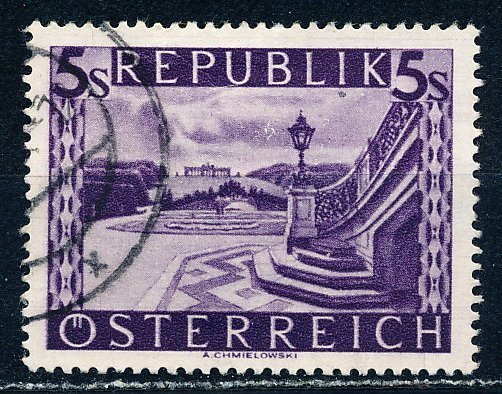 Austria #515 Single Used