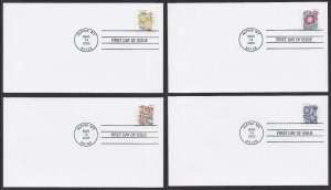 US 5672-5675 Mountain Flora (set of 4 from coil) CDS FDC 2022