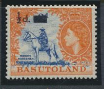 Basutoland  SG 54 Mint  Hinged - Opt surcharge