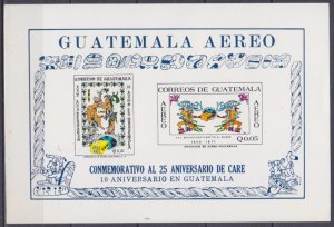 1971 Guatemala 909-10/B12 Pre-Columbian Indians
