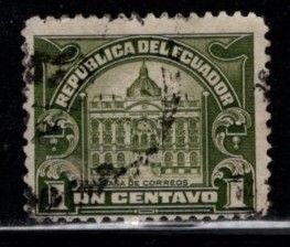 Ecuador -  #RA10 Post Office - Used