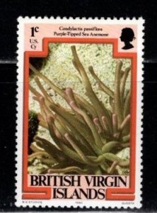 British Virgin Islands - #365 Purple Tipped Sea Anenome - MLH
