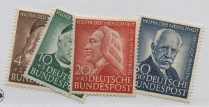 GERMANY  B334-37  MNH