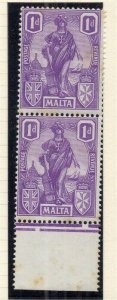 Malta 1923-24 Early Issue Fine Mint Hinged 1.5d. 321554