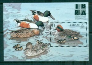 Kiribati 1999 Waterbirds , Ducks IBRA '99 MS MUH