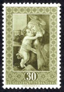 Liechtenstein Sc# 262 MNH 1952 30rp Paintings