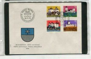 SWITZERLAND; 1976 early Pro Patria issue FDC Cover fine used item