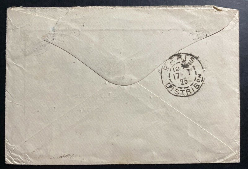 1925 Lombard England Airmail Cover To Geneva Switzerland