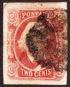 Confederate States Scott 8 Used.