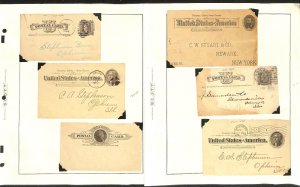 United States Stamp Collection on 90 Scott Pages, Postal Stationary & Cards (GA)