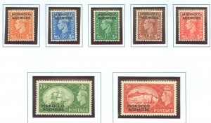 Morocco #263-269 Unused Single (Complete Set)