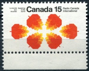canada Sc#541 MNH, 15c blk, red & yel,  (1971)