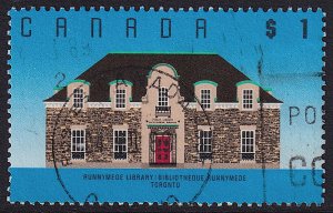 Canada - 1989 - Scott #1181 - used - Architecture Runnymede Library