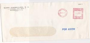 Guatemala 1971 Banco Inmobiliario S.A.  Airmail Large Stamps Cover R 18620