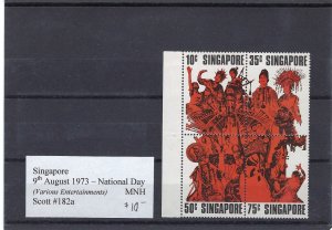 SINGAPORE #182a MINT,  VF, NH