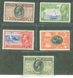 Cayman Islands #85-88/91 Mint (NH) Single (Complete Set) (King)