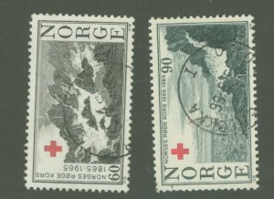 Norway #473-4  Single (Complete Set)