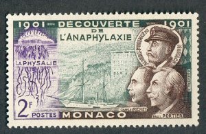 Monaco #303 Mint Hinged single