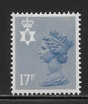 G.B. Northern Ireland NIMH30a 17p Machin MNH