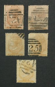 MOMEN: MALTA SG # 1863-81 CROWN CC USED LOT #198914-6323