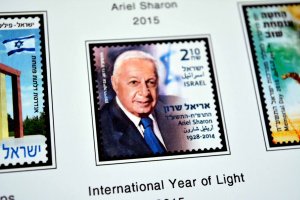 COLOR PRINTED ISRAEL 2011-2020 STAMP ALBUM  PAGES (70 illustrated pages)
