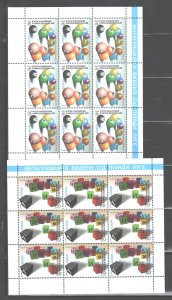 MACEDONIA 2006 EUROPE #368-369, 1 Set=$1.80 / 2 sheets=$17.50