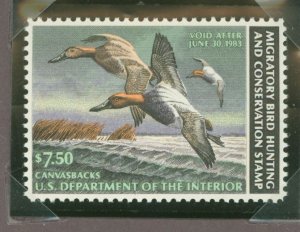 United States #RW49  Single