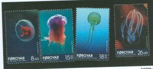 Faroe Islands #613-616  Single (Complete Set)