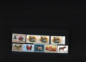 WORLDWIDE FAUNA/WILD ANIMALS SMALL COLLECTION SET OF 9 STAMPS MNH
