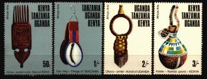 Kenya Uganda Tanganyika Unused NH Scott 304 - 307