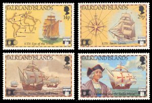 Falkland Islands 1991 Scott #545-548 Mint Never Hinged