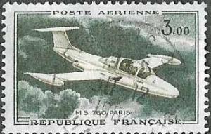 France SC C34 - Morane Saulnier 760 Paris - Used - 1959
